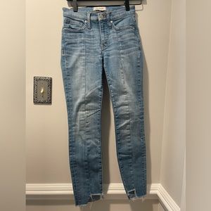 Madewell 9” High Rise Skinny Jeans